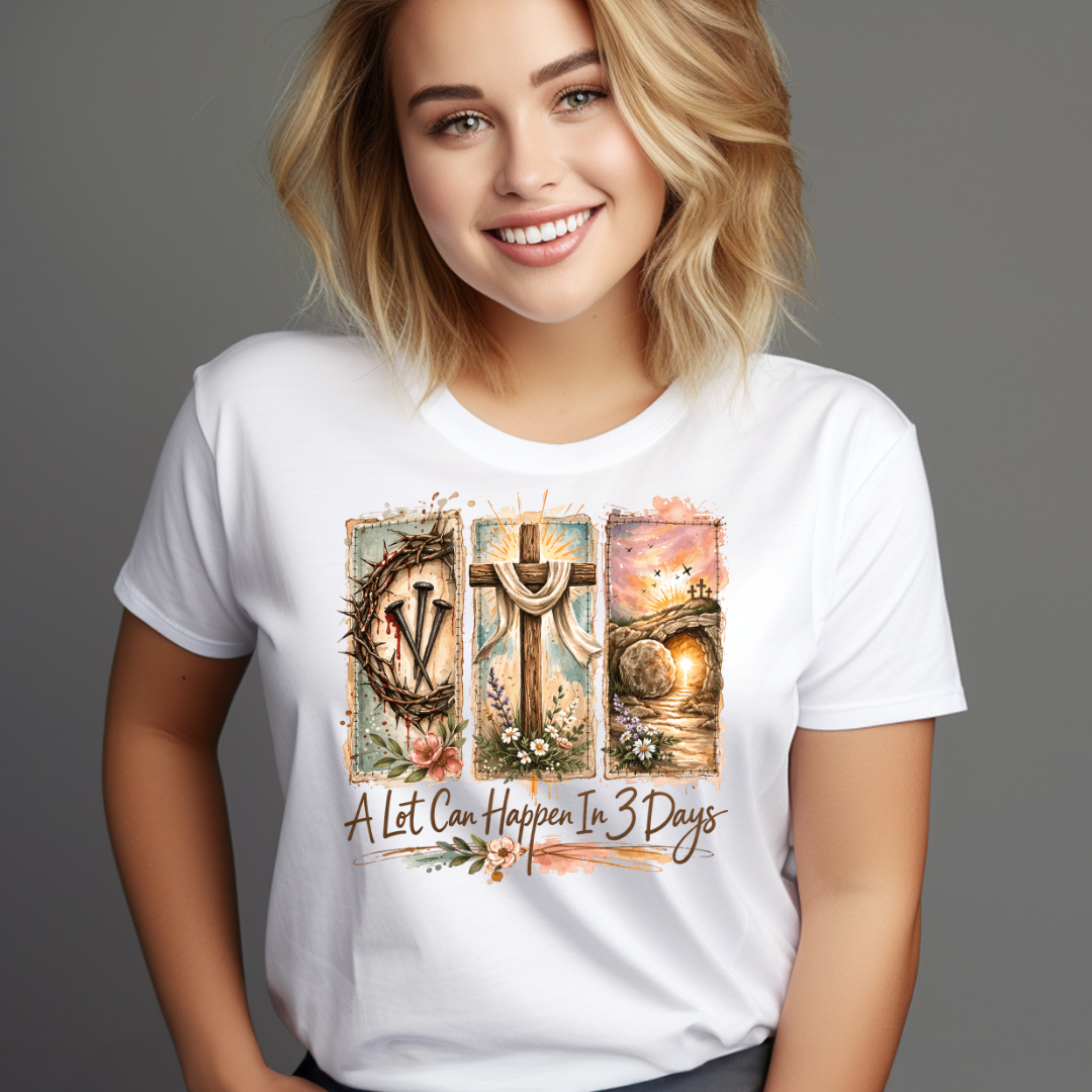 A Lot Can Happen in 3 Days Women's Sweatshirt