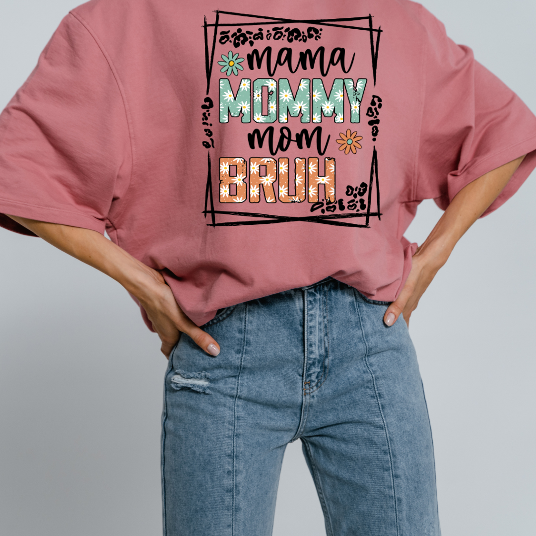 Mama Mommy Mom Bruh Women's Hoodie