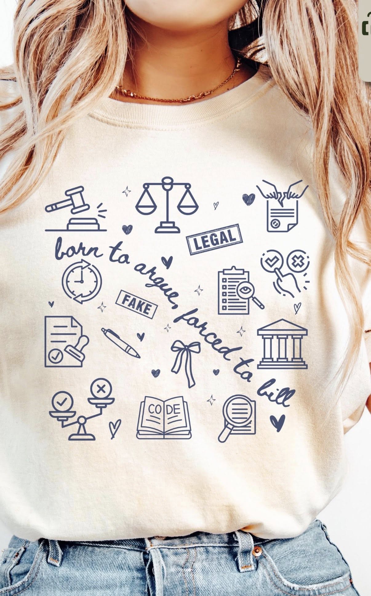 Born to Argue, Forced to Bill Women's Hoodie