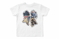 Patriotic Bow Kids Tee