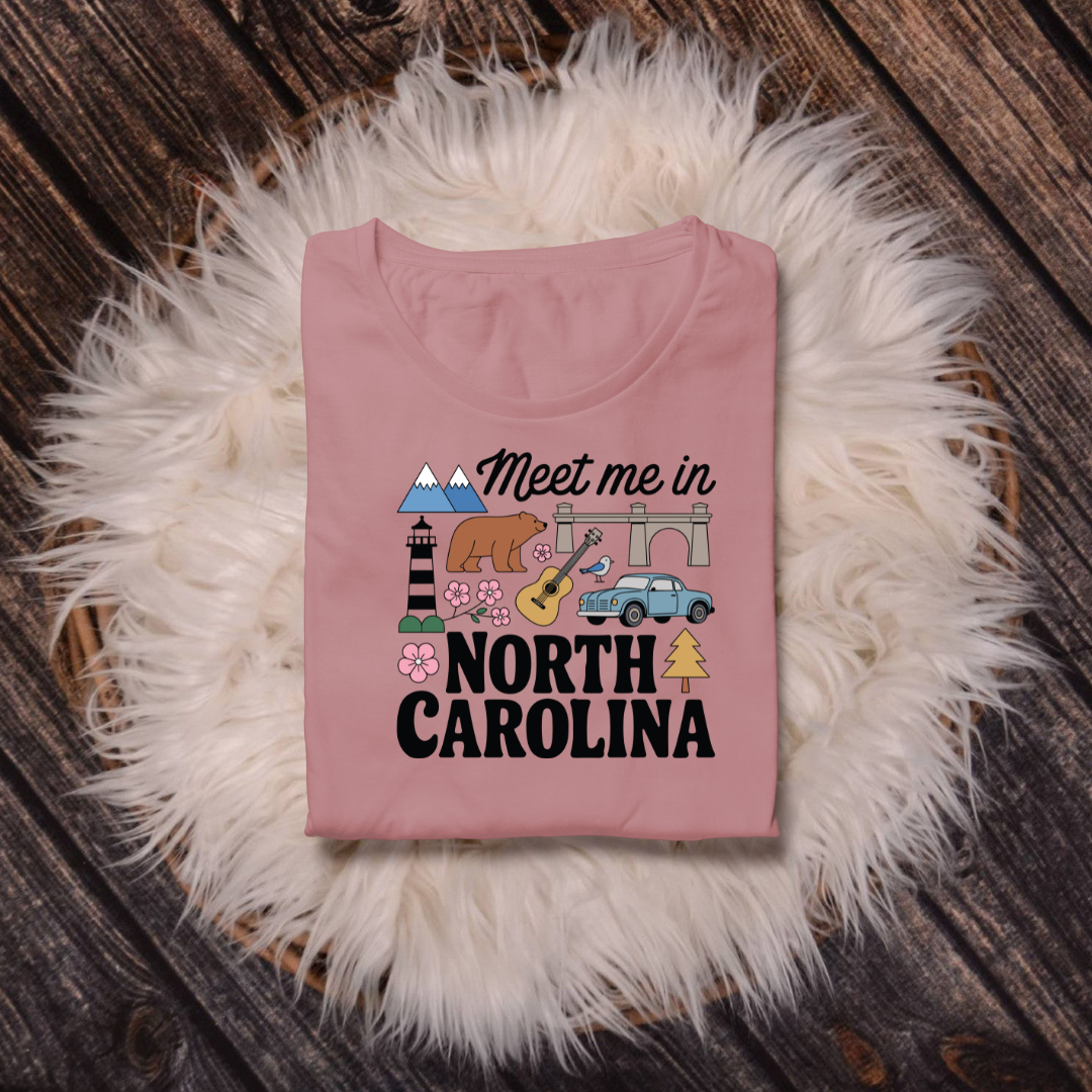 Meet Me in North Carolina Hoodie