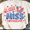 Little Miss Firecracker Kids Tee