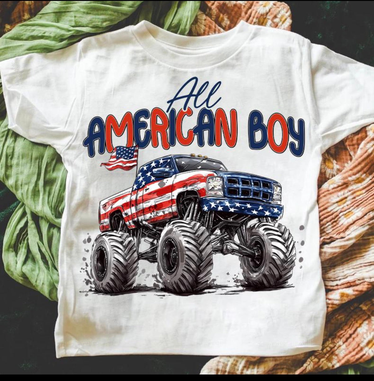 All American Boy Kids Tee
