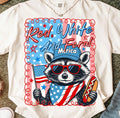Red White and Feral Kids Tee