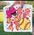 Softball Bows & Helmet Kids Tee