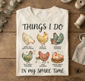 Things I Do In My Spare Time T-Shirt