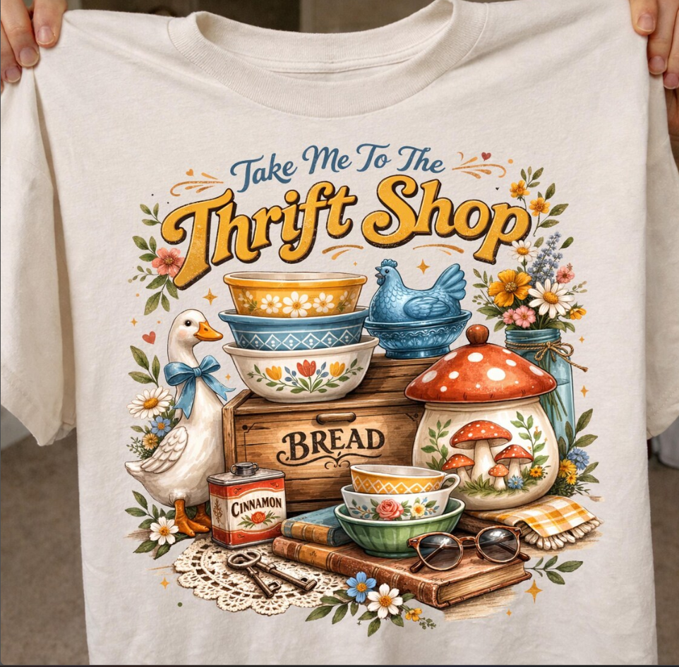 Take Me To The Thrift Shop T-Shirt